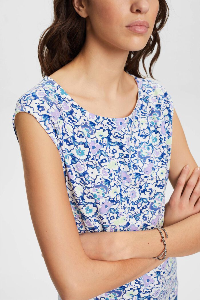 T-Shirt mit Blumenprint