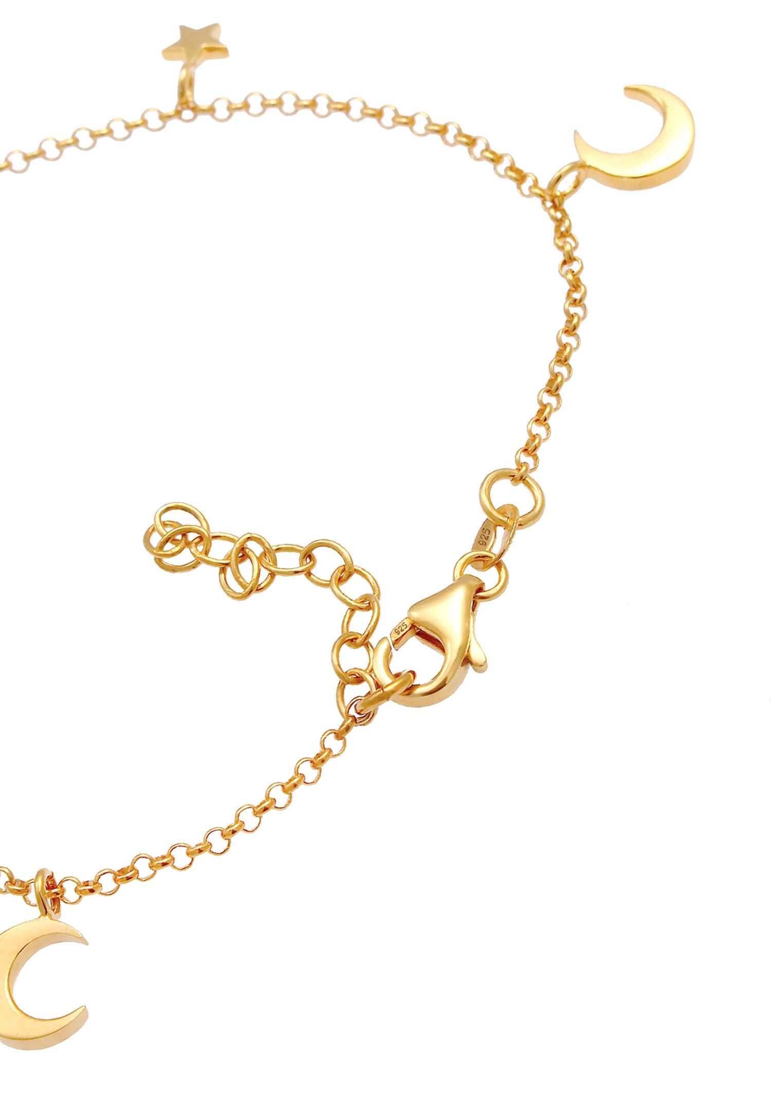 Elli Astro Crescent női csillagok 925 sterling ezüstből