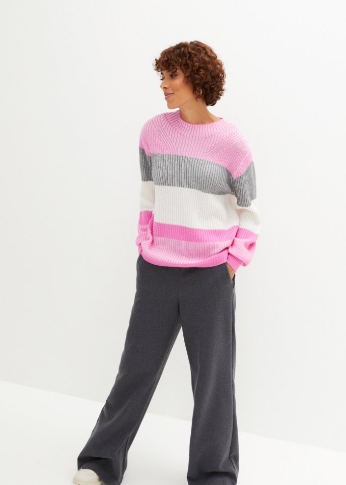 Wollpullover mit Good Cashmere Standard®-Anteil