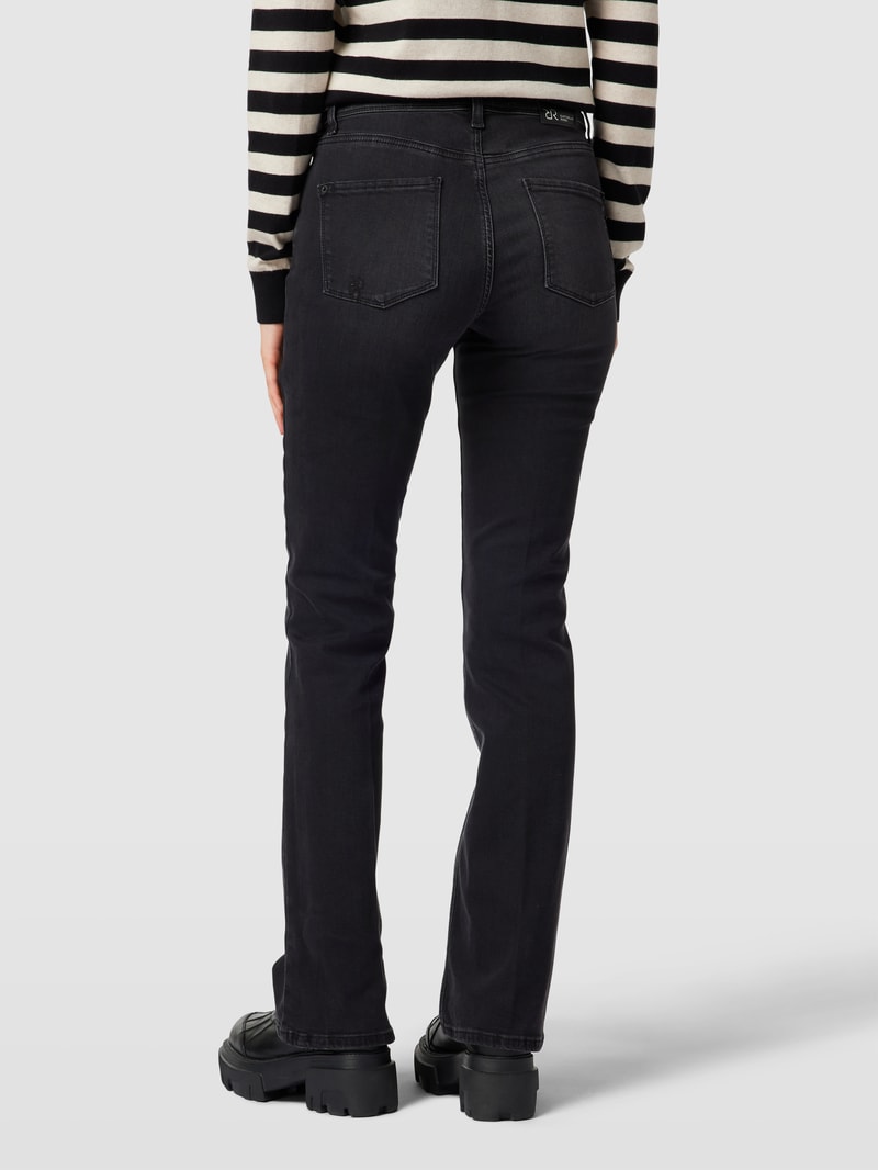 Jeans im 5-Pocket-Design Modell 'VIC' in schwarz