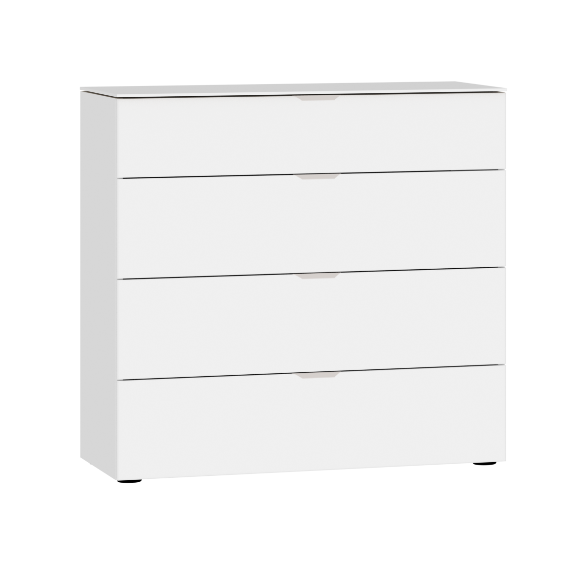 Jutzler Kommode Premiumweiß 90 x 87 cm
