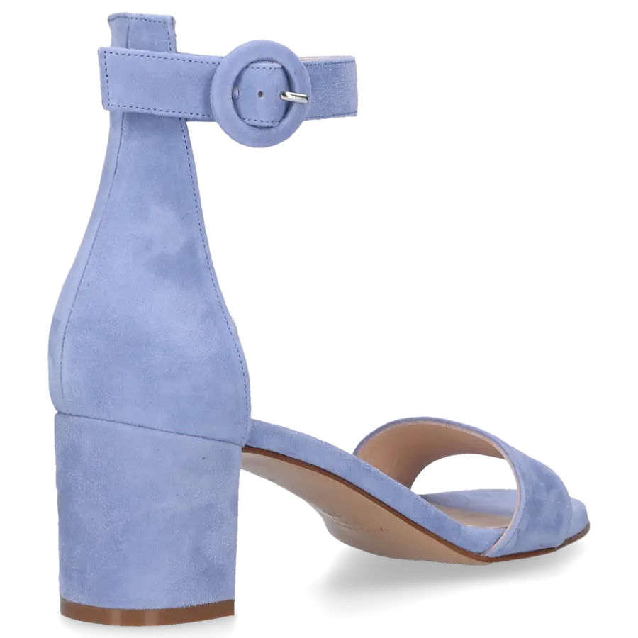 EN AVANT - Sandalen GR4 Veloursleder - blau