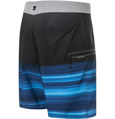 Quiksilver, Boardshorts, Mikrofaser, schwarz-blau