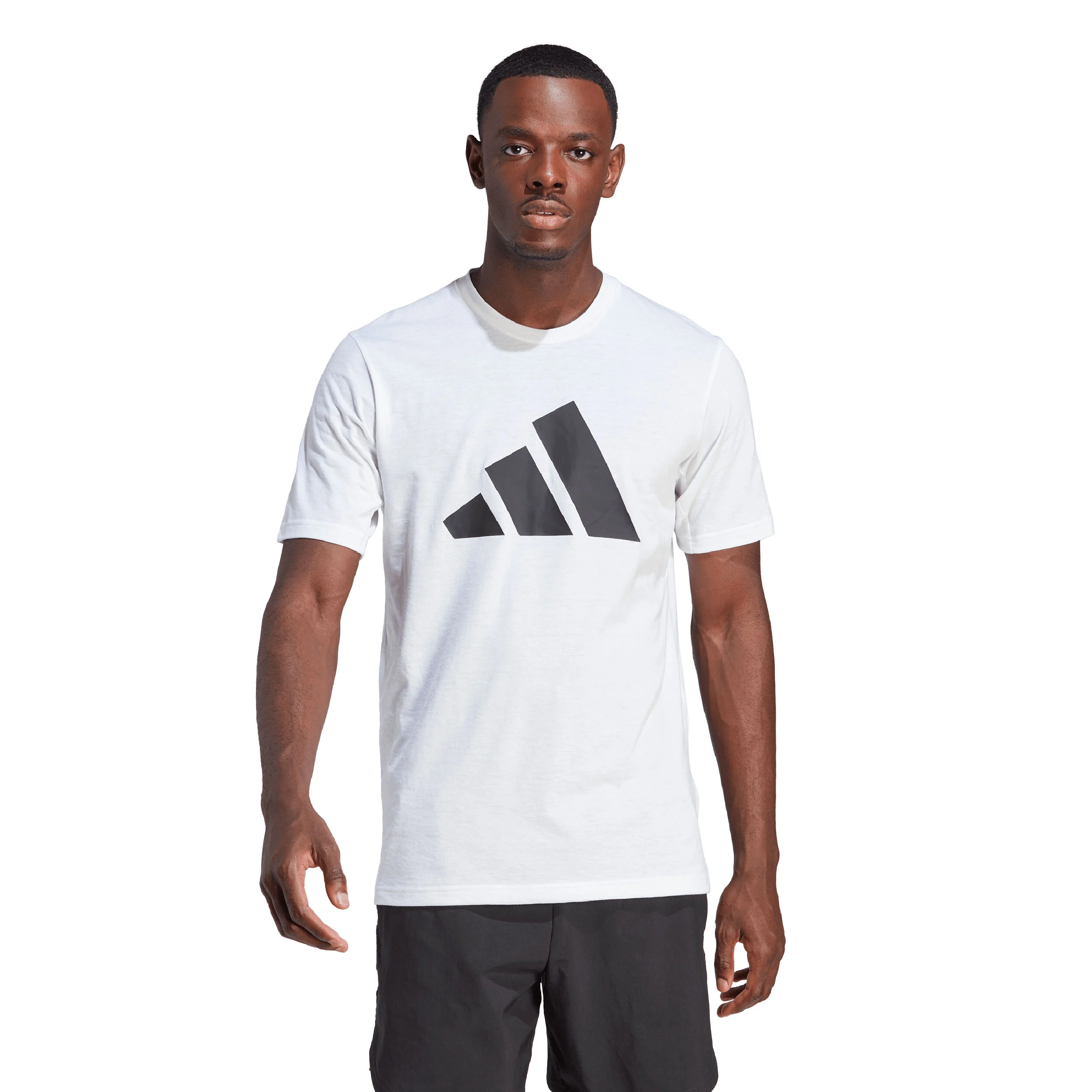 Training-Essentials Feel Ready Logo T-Shirt Herren - Weiß, Schwarz