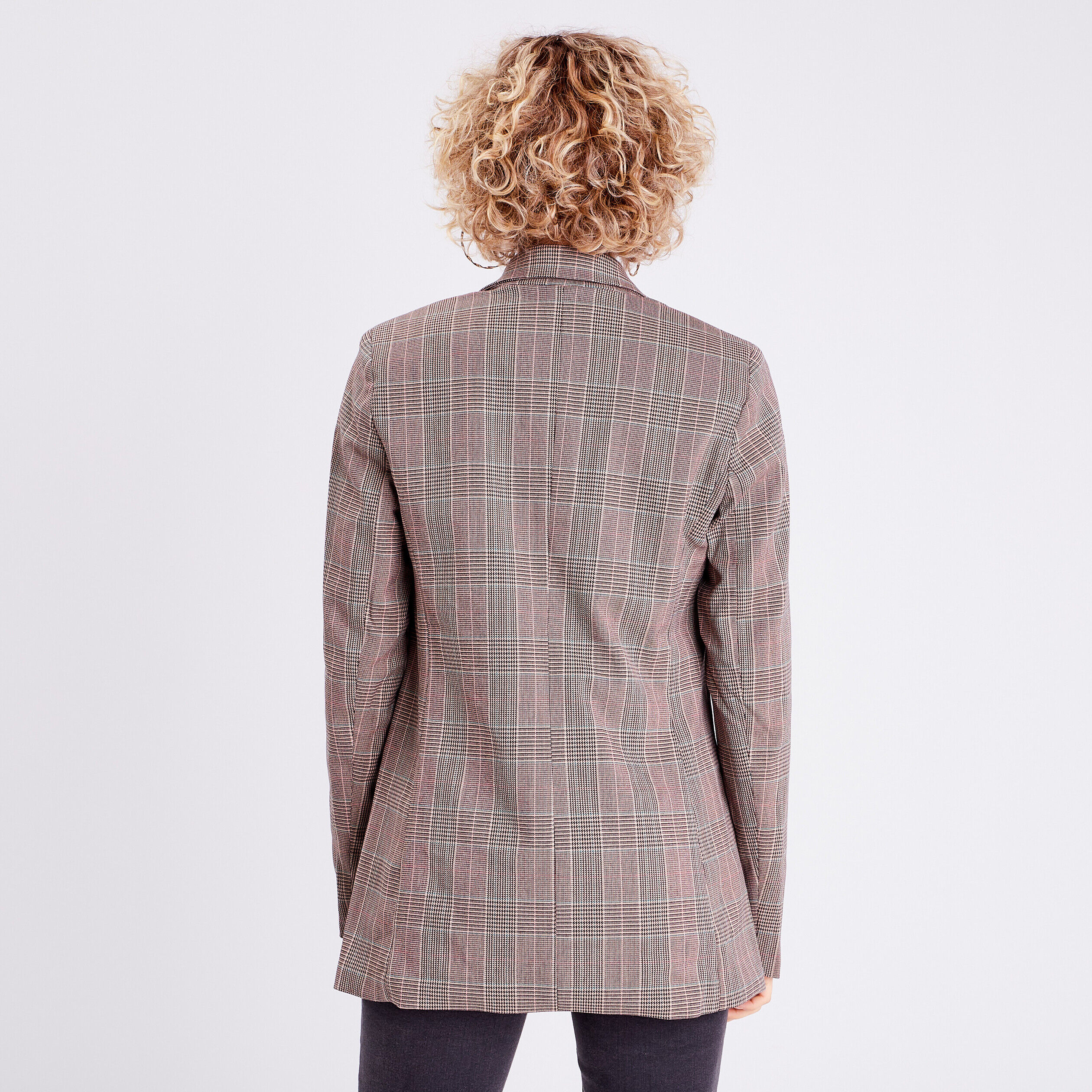 Veste esprit blazer droite blanc femme | Cache Cache