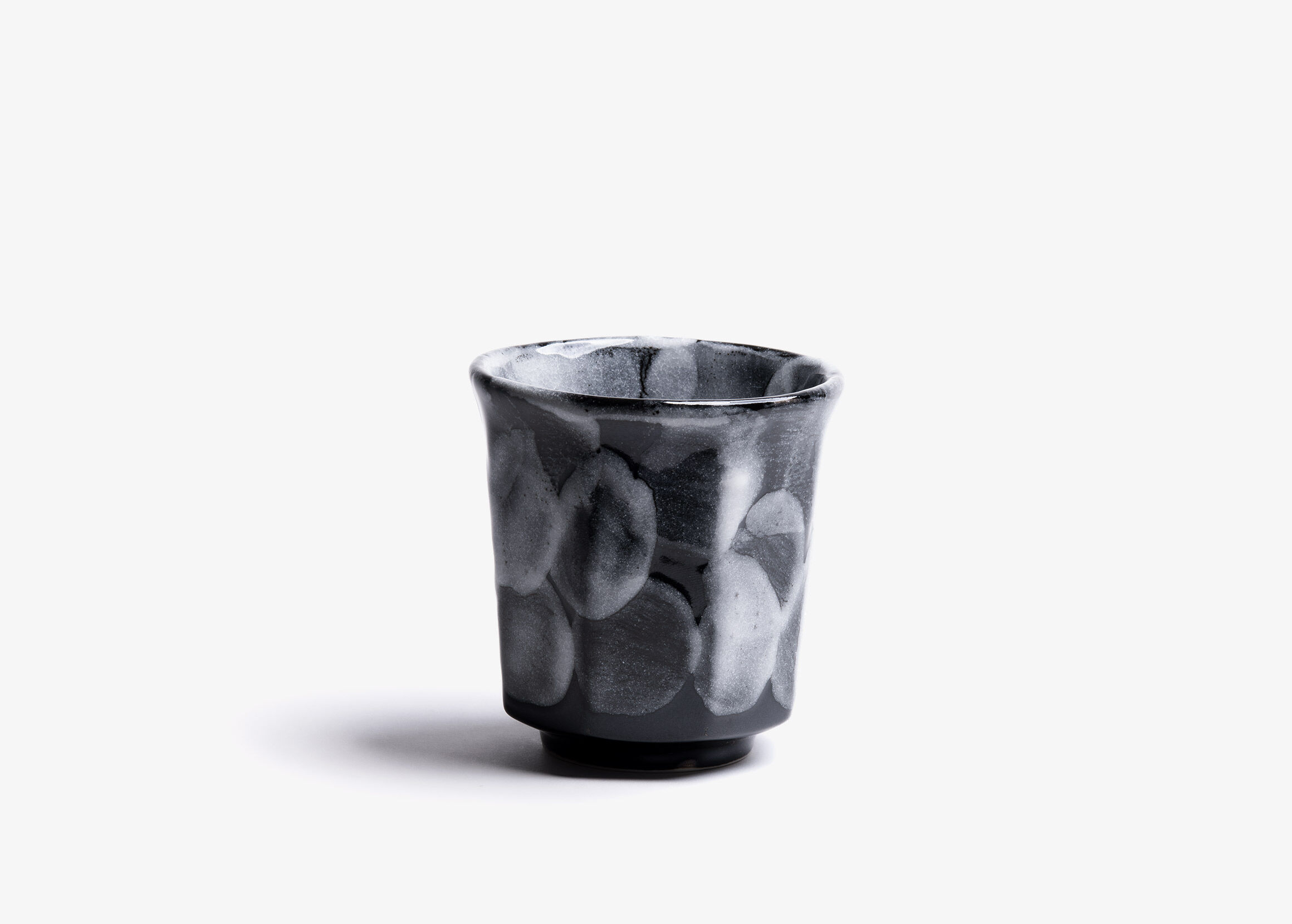 Orage  Bol à thé du Japon 25cl  Noir