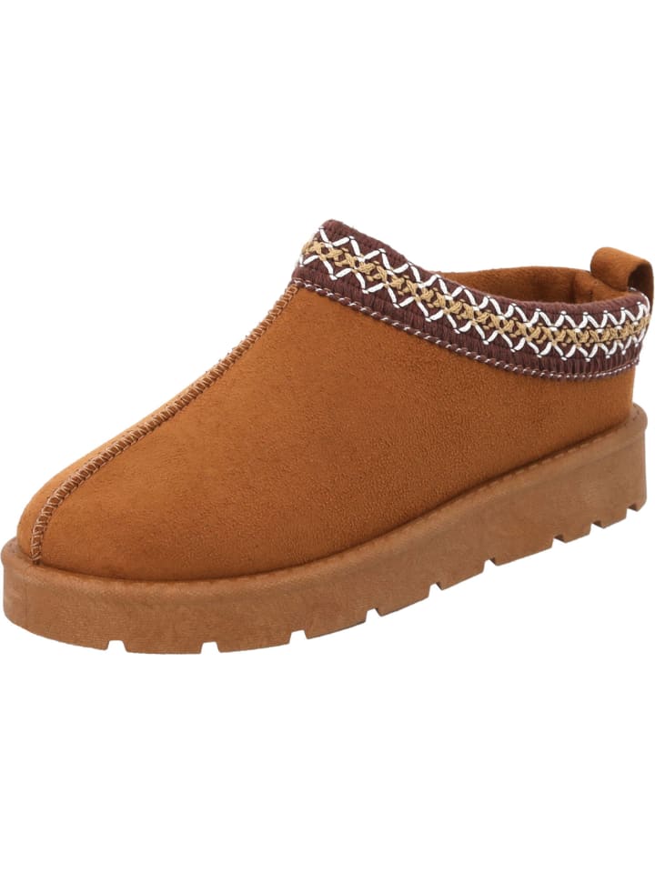 palado Hausschuhe & Pantoffeln in cognac günstig kaufen