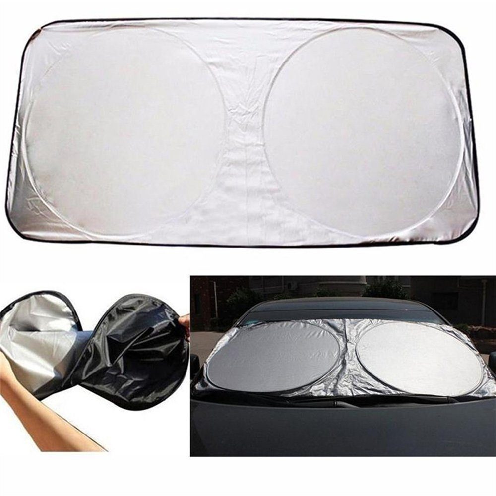 Rutaqian Autosonnenschutz Sonnenschutz Auto Zubehör UV-Schutz Hitzeschutz Frontfenster Abdeckung