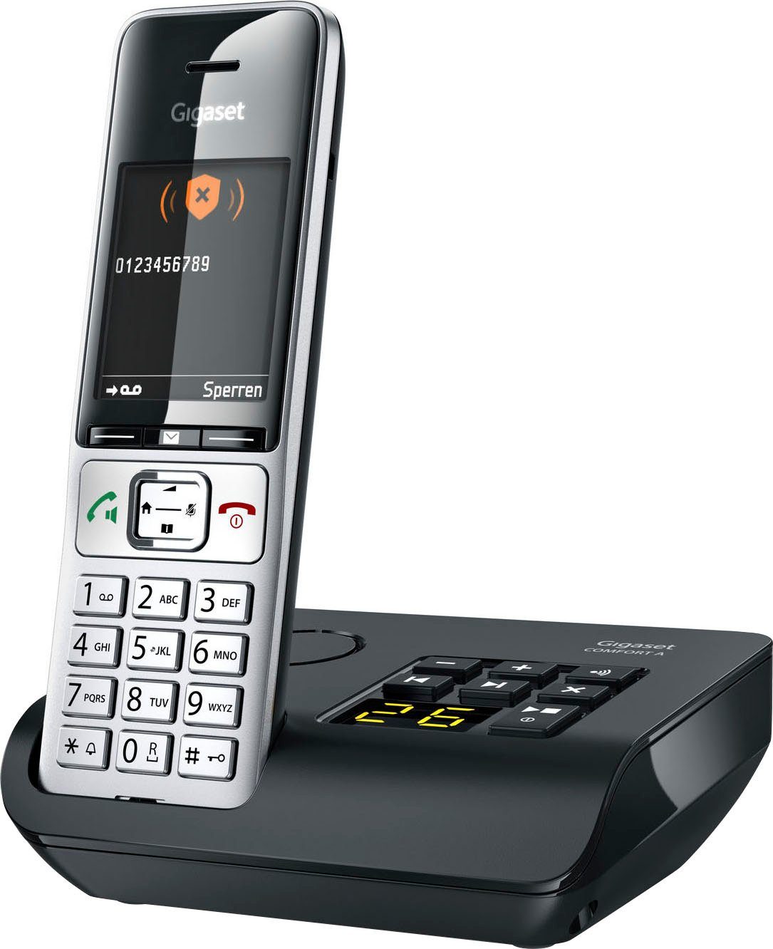 Gigaset COMFORT 500A Schnurloses DECT-Telefon (Mobilteile: 1)
