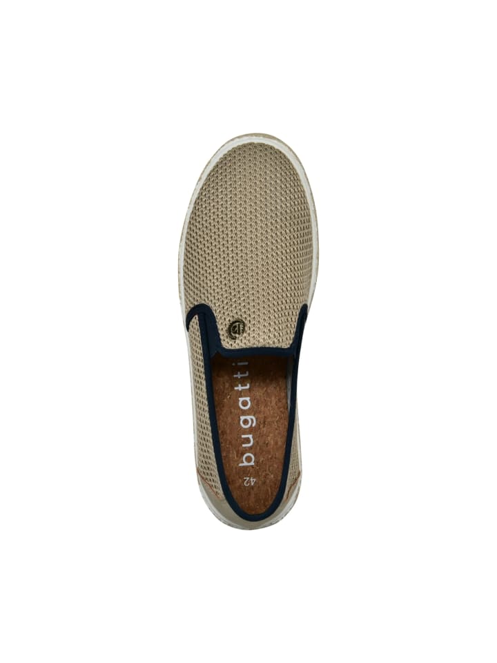 Bugatti Slip on in beige günstig kaufen