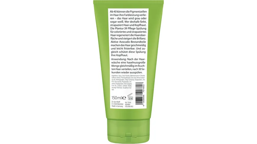 Plantur 39 Pflege-Spülung color 150 ml
