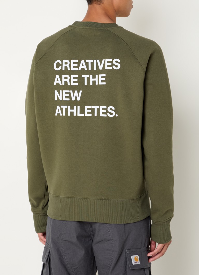 The New Originals Catna sweater with logo and back print