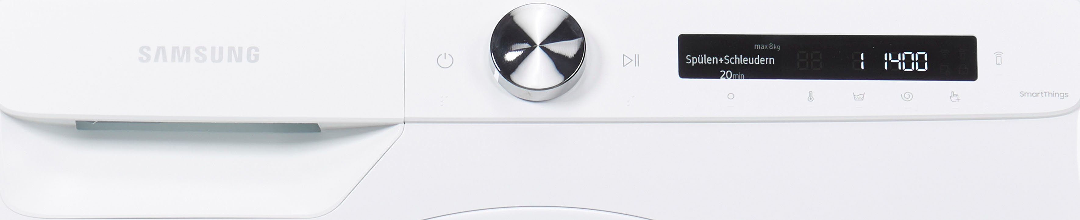 Samsung Waschmaschine WW5500T WW81T554AAW, 8 kg, 1400 U/min, AddWash™