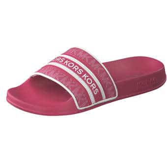 Michael Kors Gilmore Slide Pantolette in pink