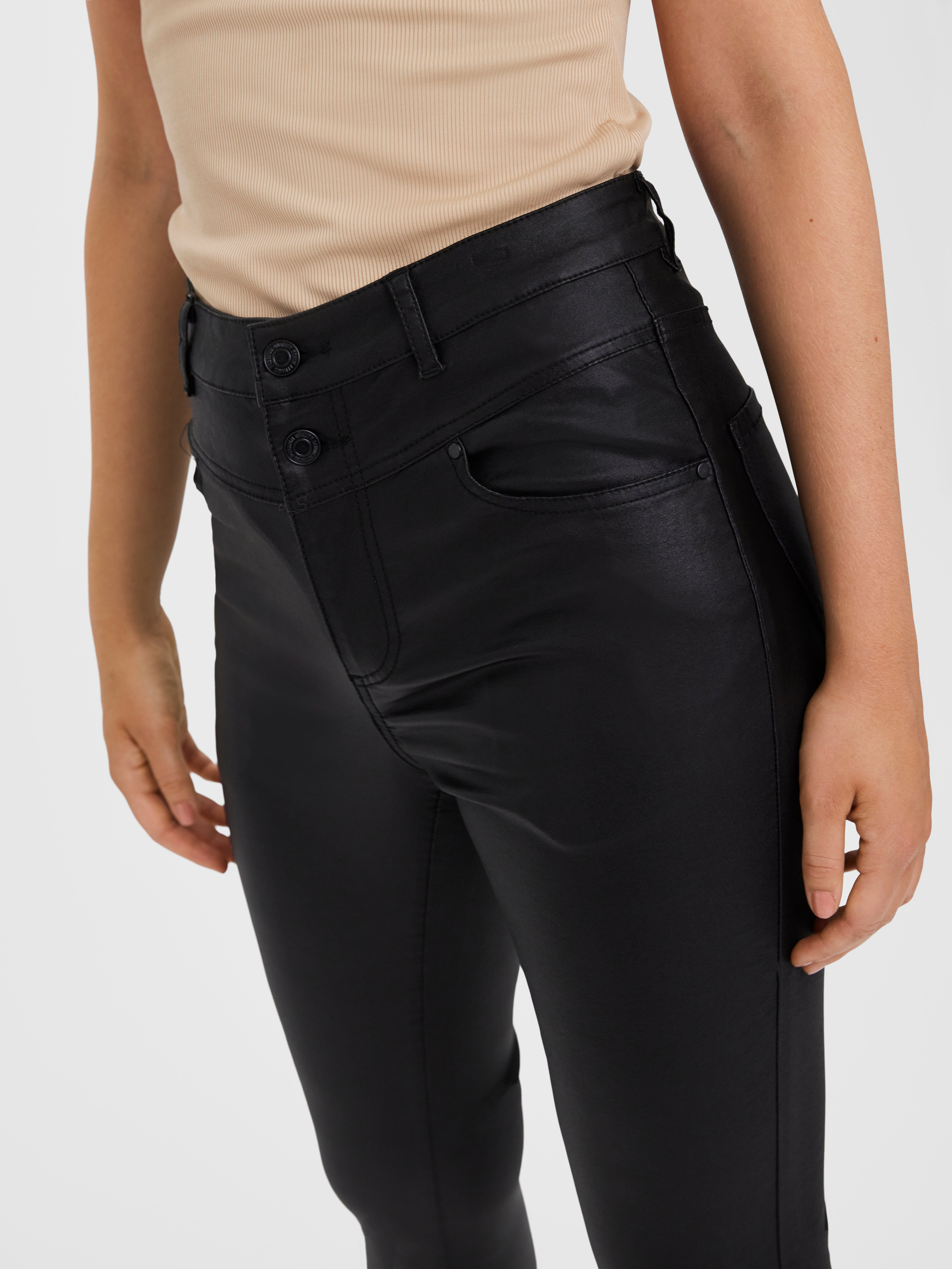 VMSOPHIA Hohe Taille Skinny Fit Jeans
