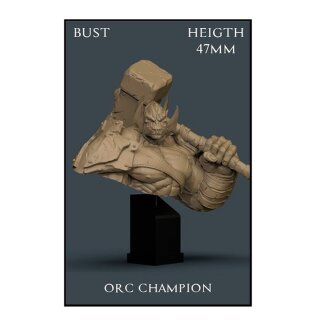 Orc Champion Bust