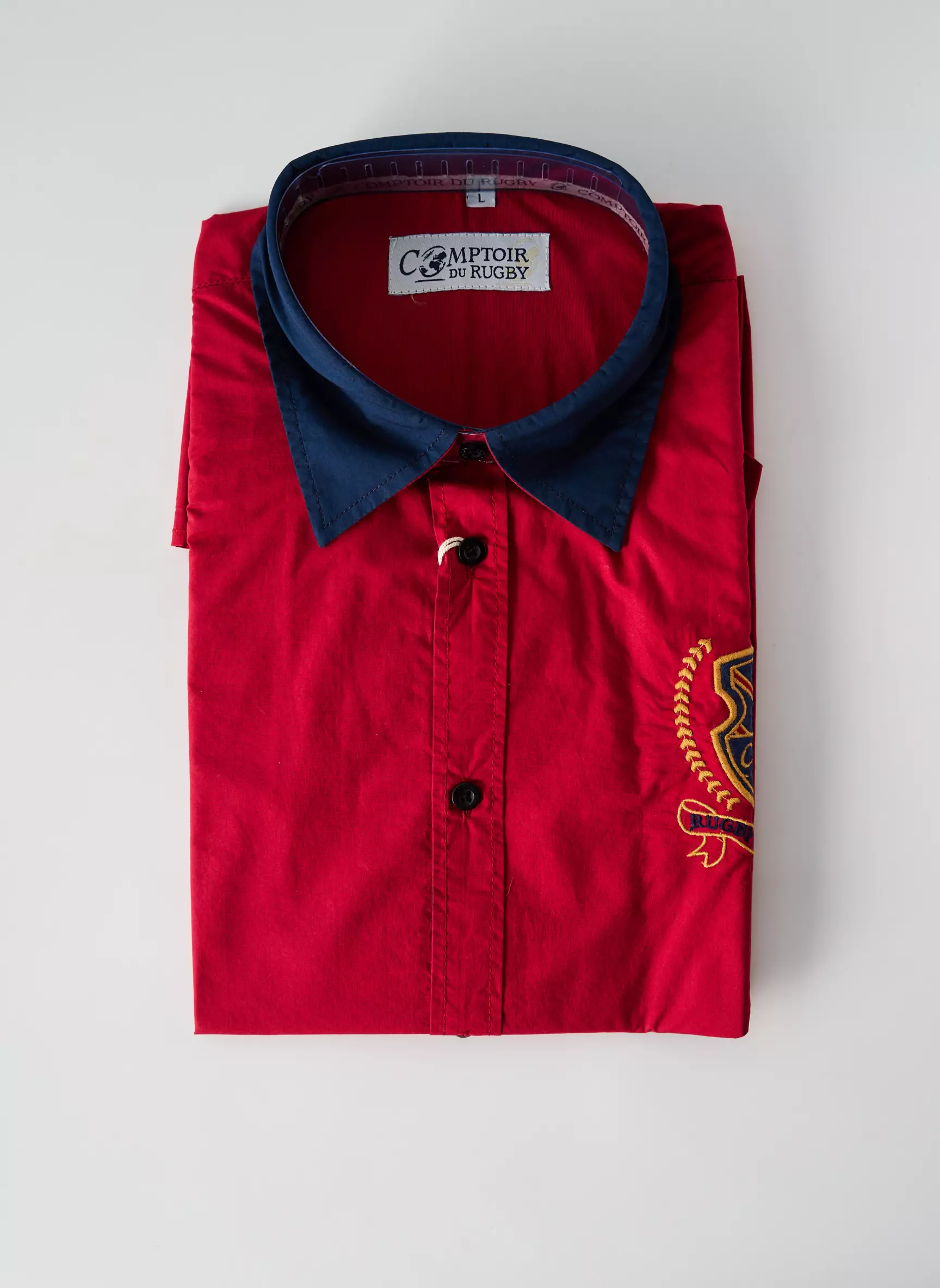 Comptoir Du Rugby Manches Longues Homme couleur rouge