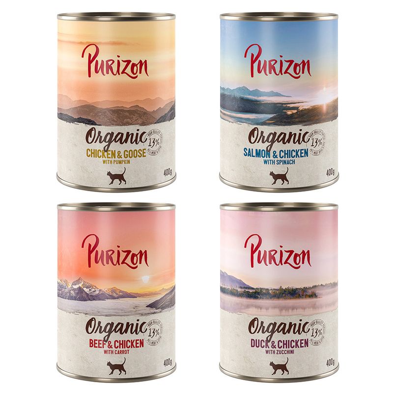 Sparpaket Purizon Organic 24 x 400 g zu TOP-Preisen | bitiba.de