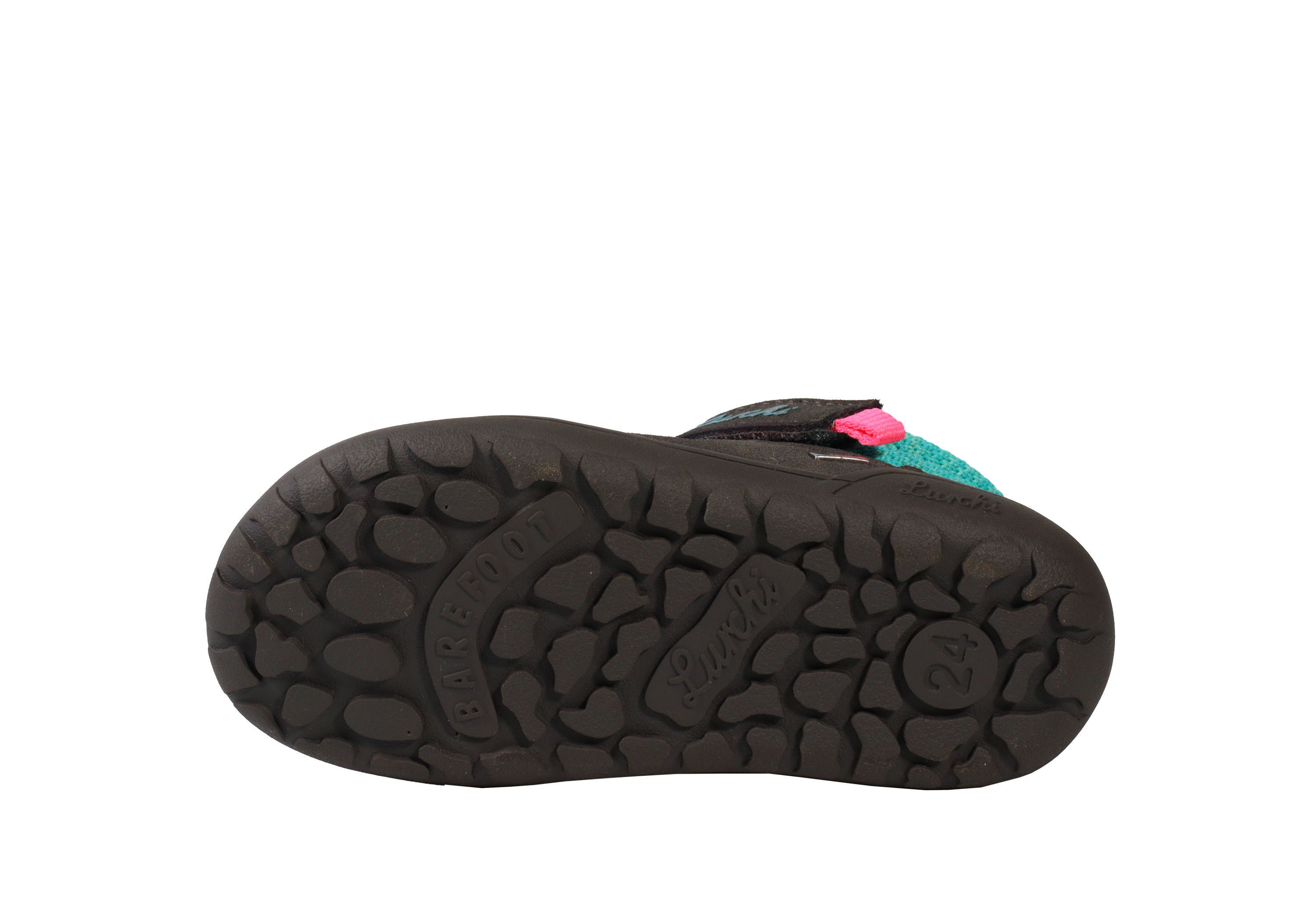 Lurchi Sneaker Jaden-TEX Barefoot - turkis-pink