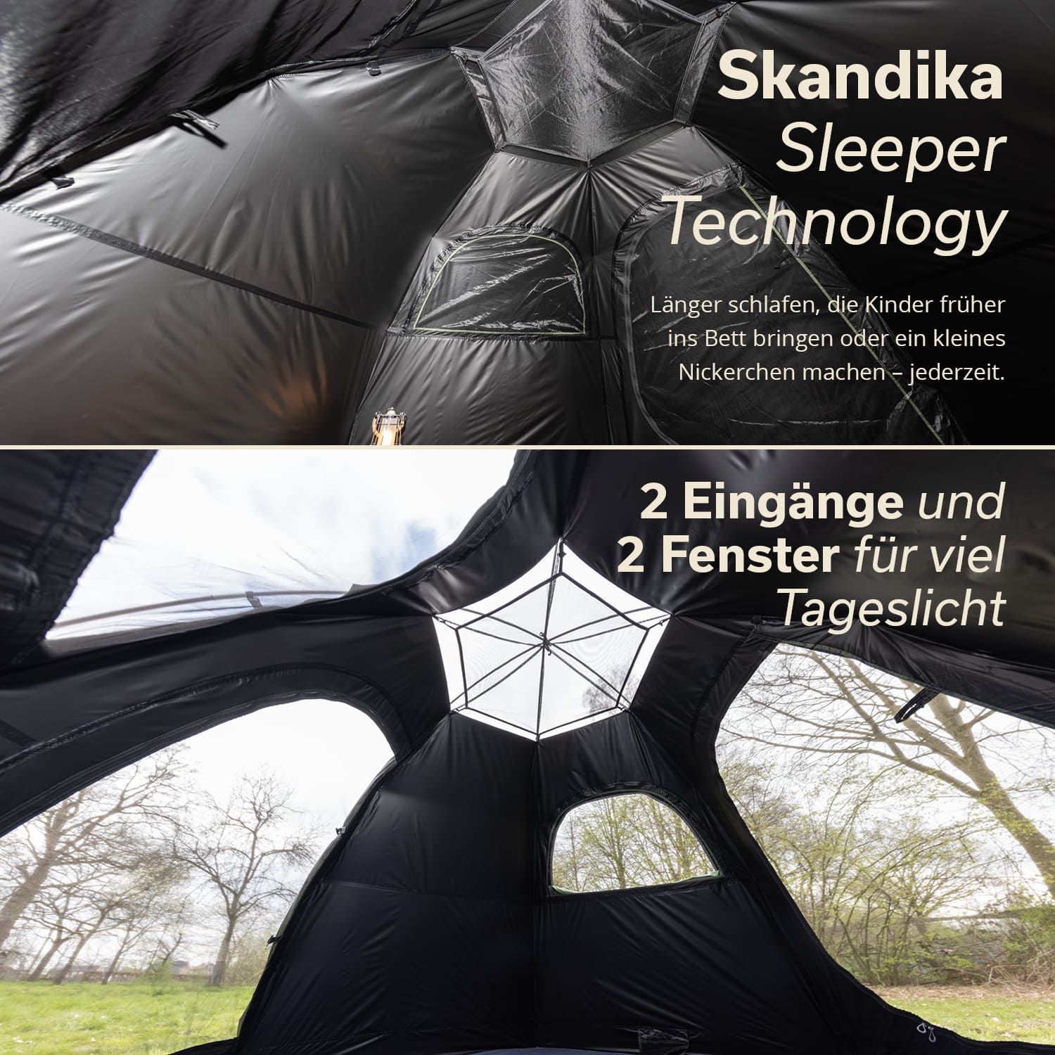 Skandika Namsos Sleeper Kuppelzelt