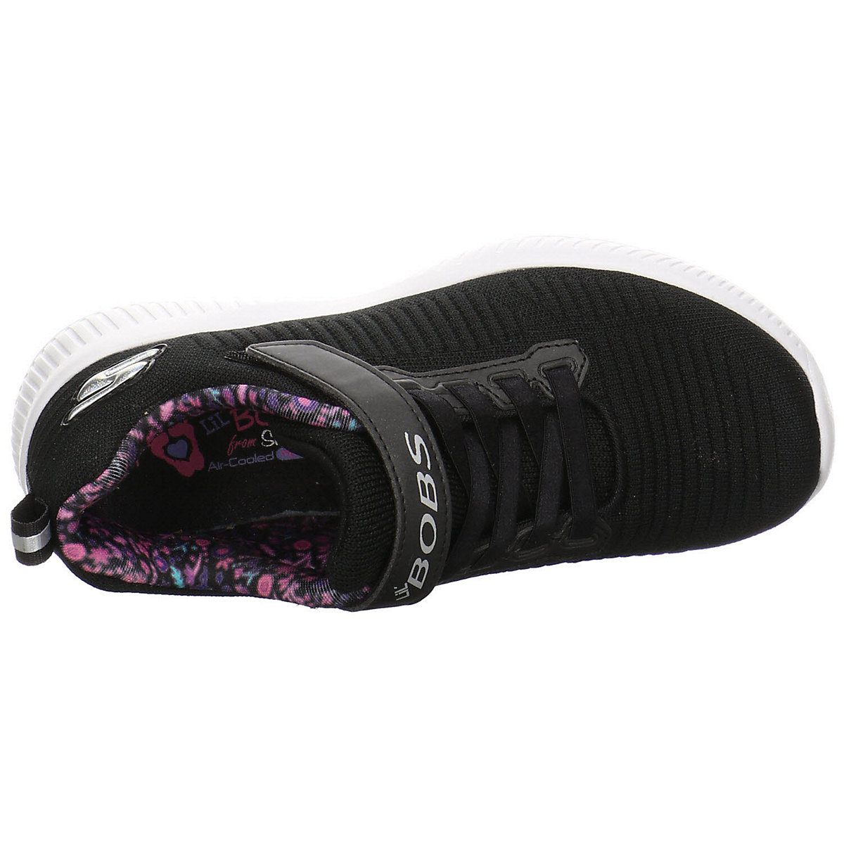 Schuhe Kinderschuhe Bobs Charm League Klettschuh Kinderschuhe Textil Logoprint Halbschuhe