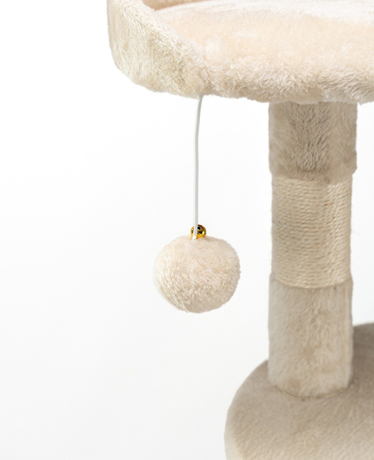 lionto Kratzbaum Katzenkratzbaum Höhe 112 cm, beige