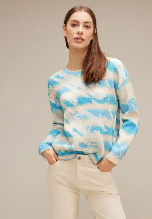 Street One Strickpullover mit Muster