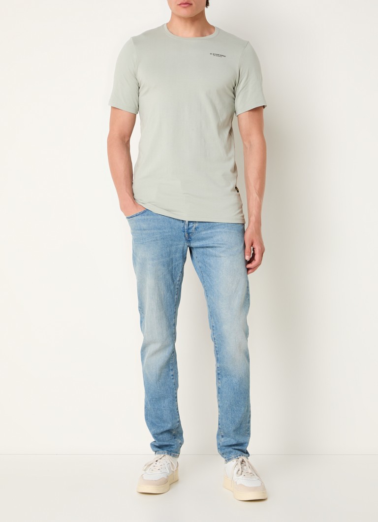 Μπλούζα G-Star RAW με λογότυπο από οργανικό βαμβάκι
