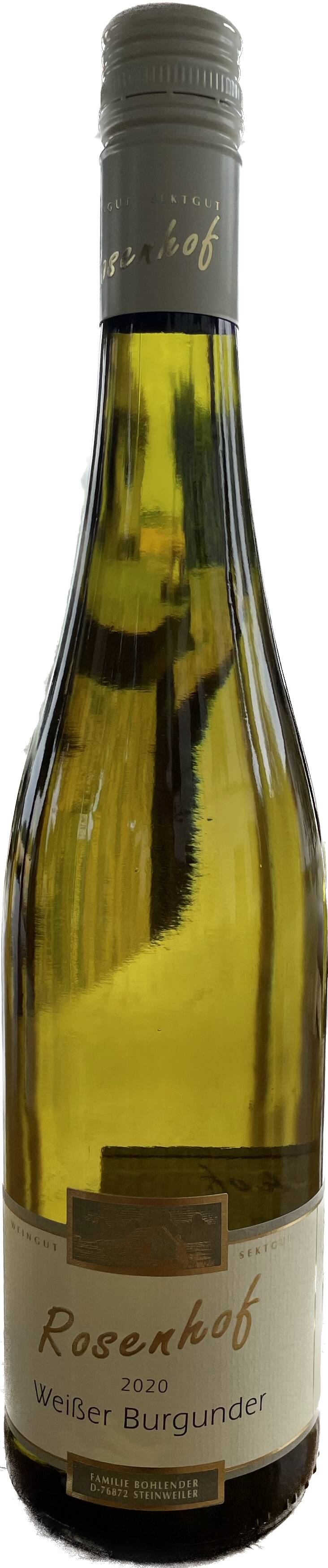 Wein- & Sektgut Rosenhof Weißer Burgunder 2020