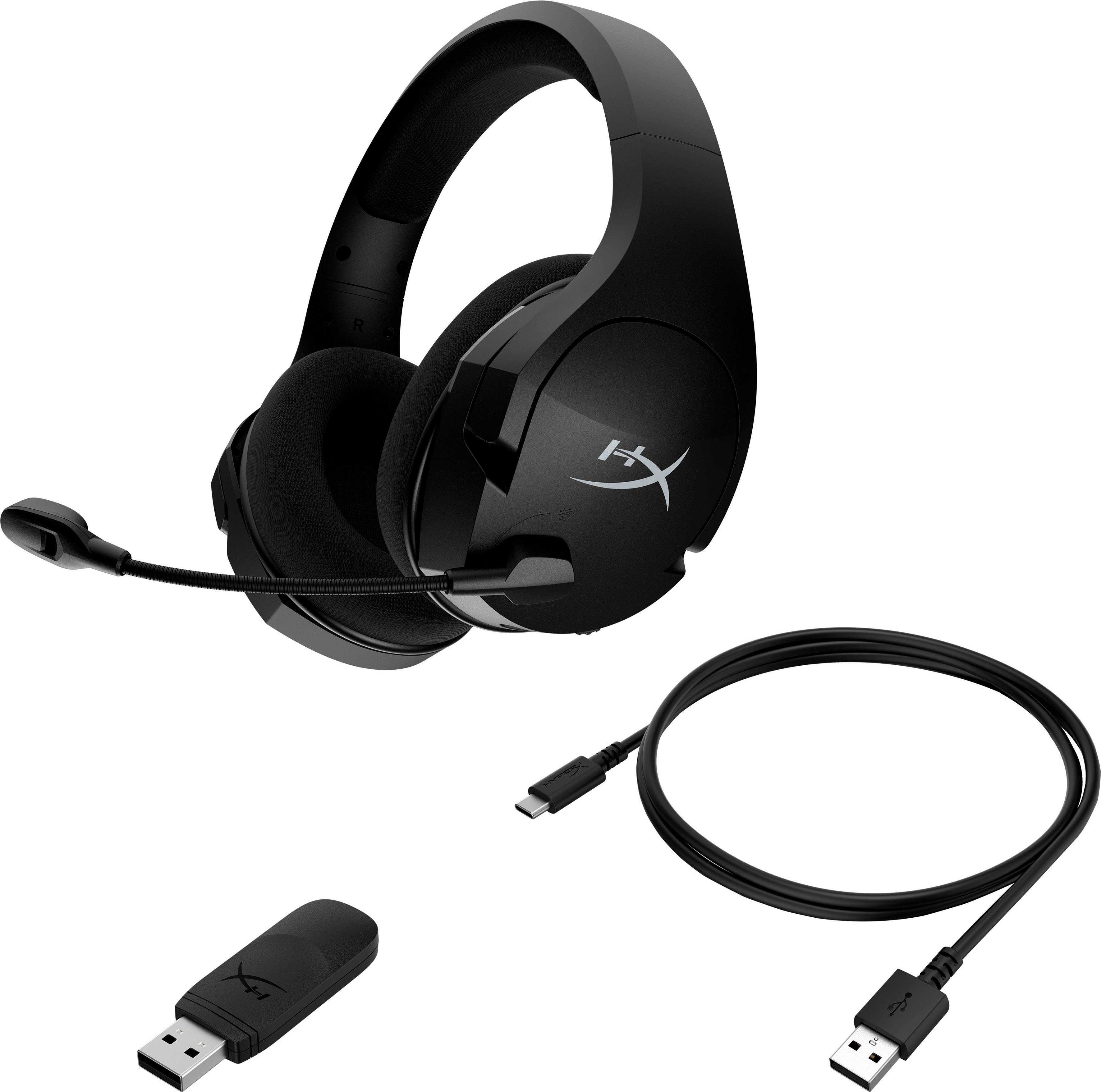 HyperX Cloud Stinger Core 7.1 Wireless Gaming-Headset (Rauschunterdrückung, Stummschaltung, Wireless)