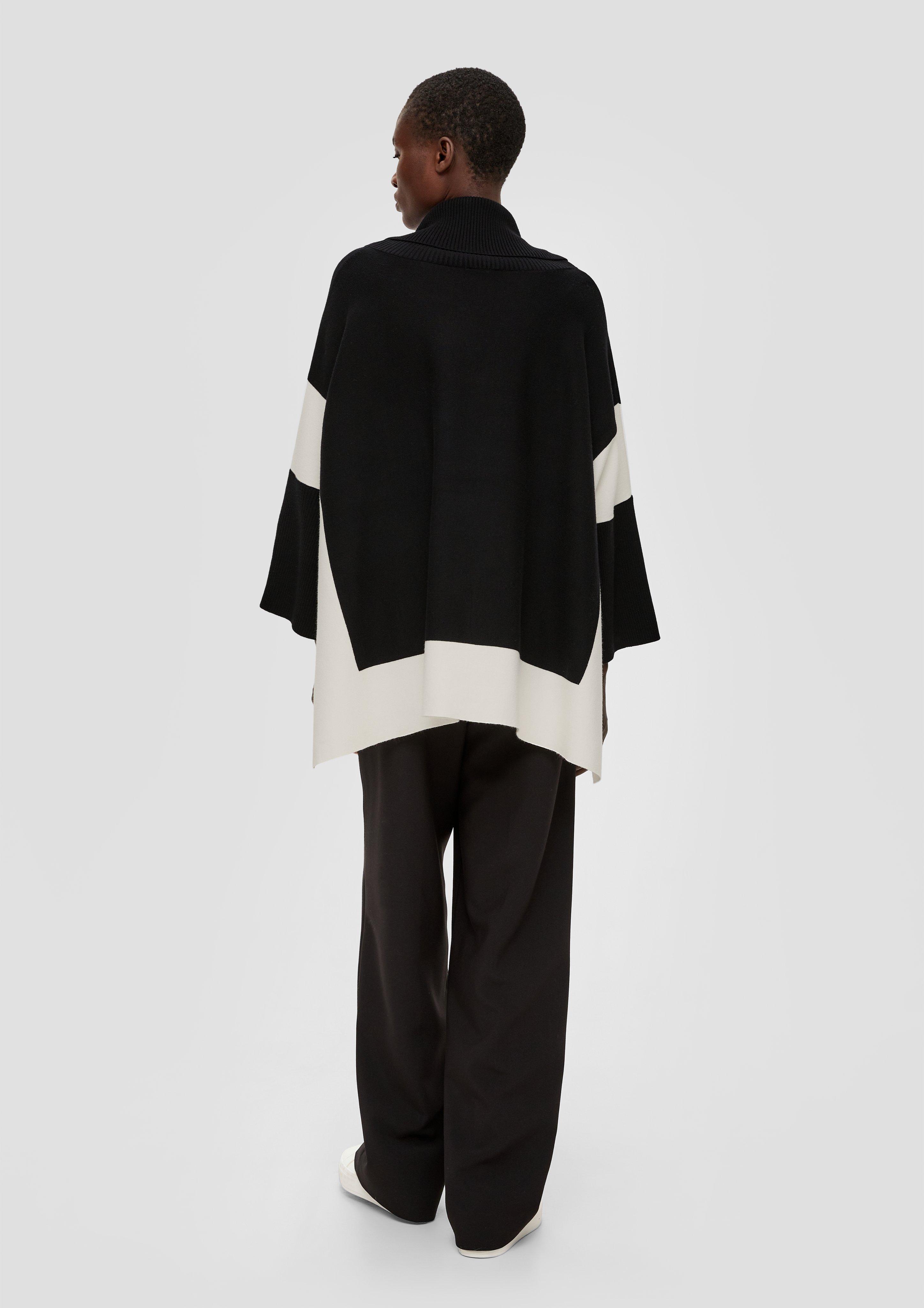 Poncho mit Viskose  2138285-99X6