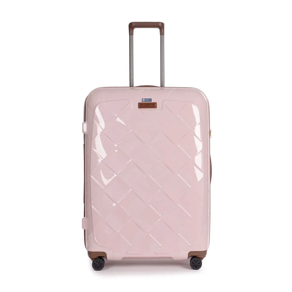 Stratic Leather&More - Hartschalen-Koffer L (bis 76cm) - rose