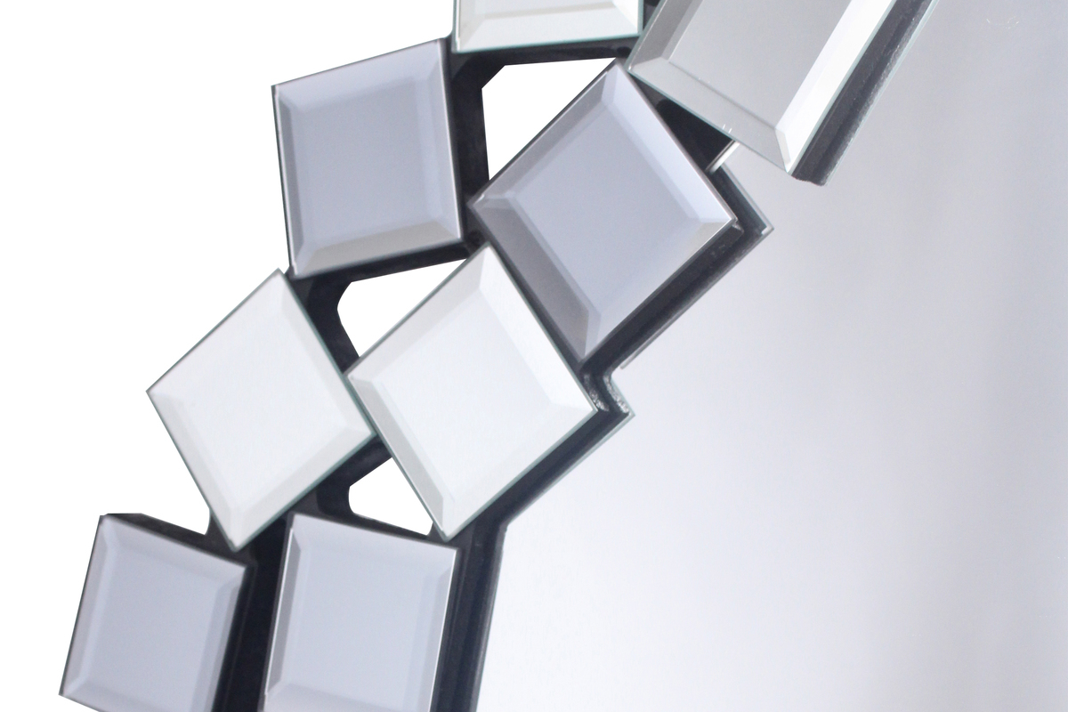 Kayoom Wandspiegel Mosaic 1825 Silber / Grau