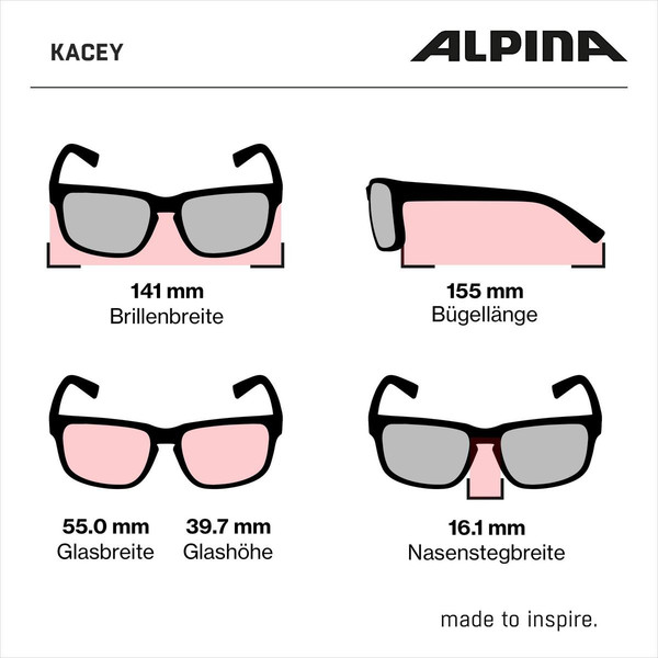 KACEY Unisex - Sonnenbrille