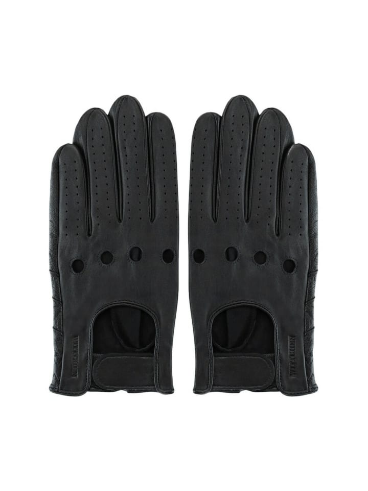 Wittchen Leder Handschuhe in Schwarz in Black günstig kaufen M