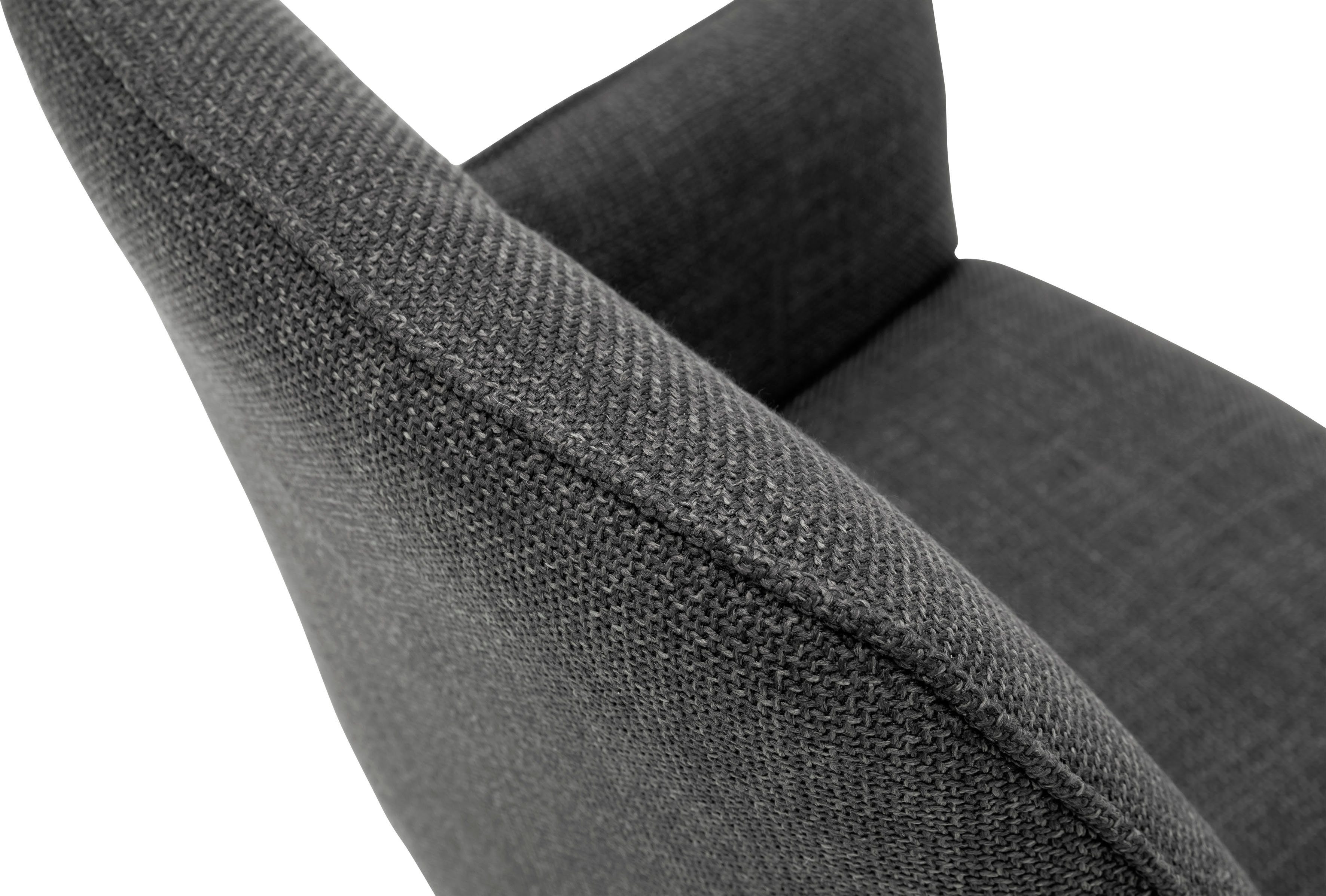 MCA furniture 4-Fußstuhl Pemba (Set, 2 St), 2er-Set, 180°drehabr mit Nivellierung, Stuhl belastbar bis 120 kg