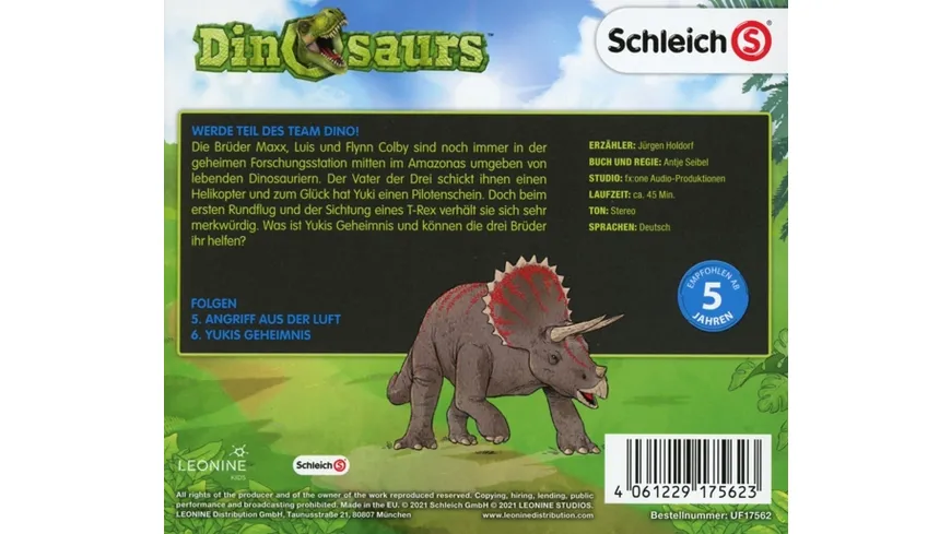 Schleich Dinosaurs CD 03