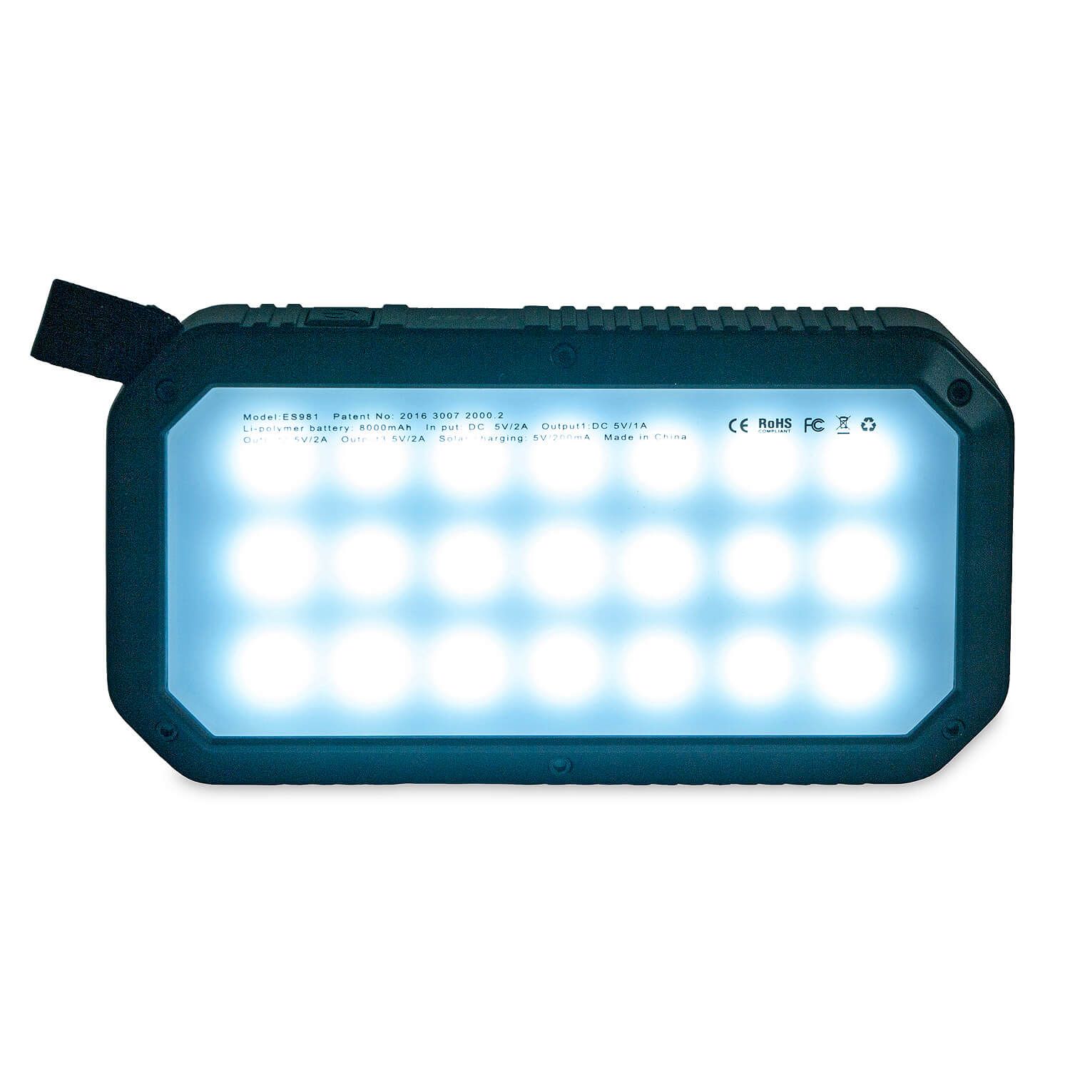 Powerbank 8 mit Solarpanel