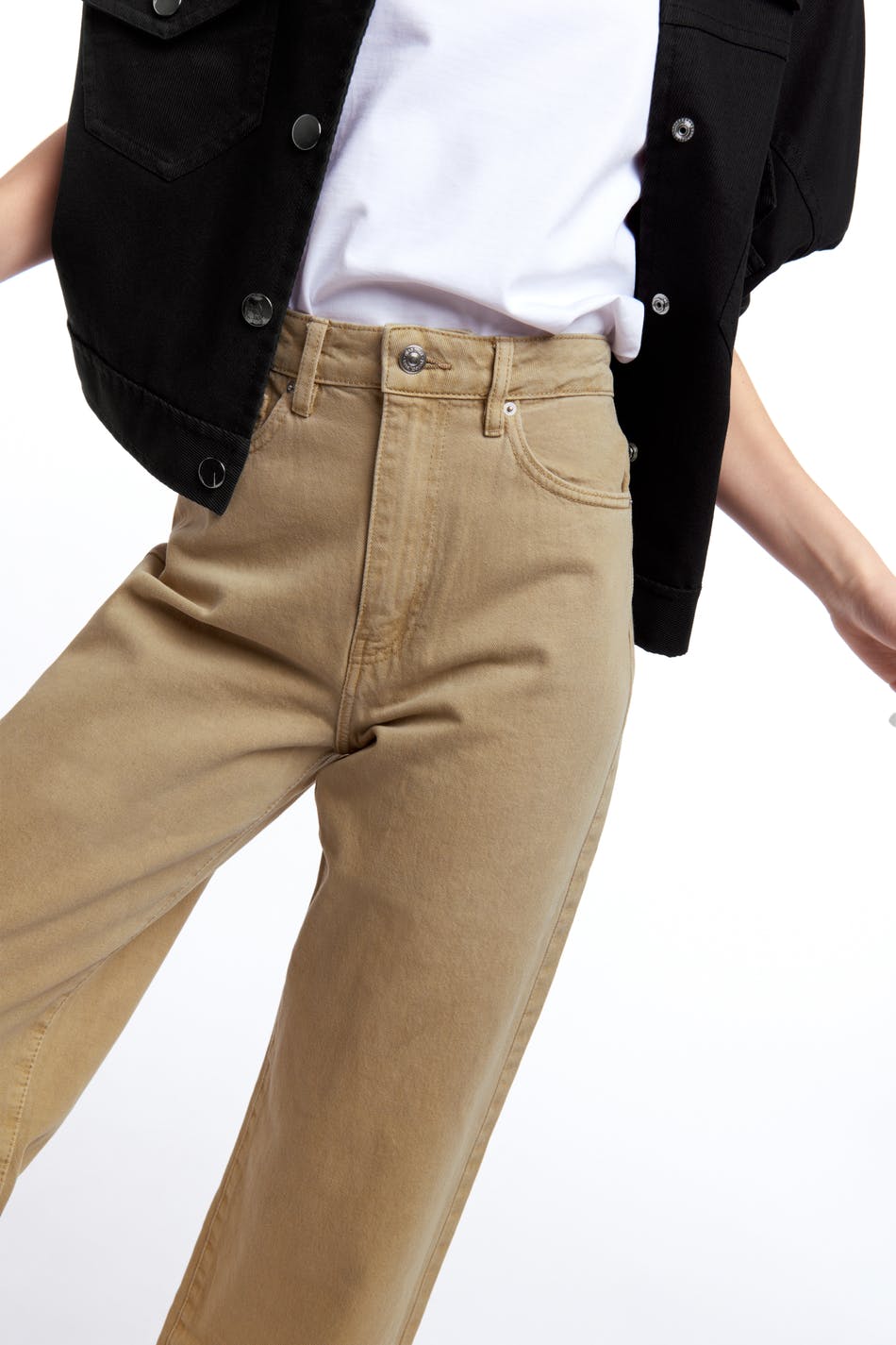 Wide leg jeans