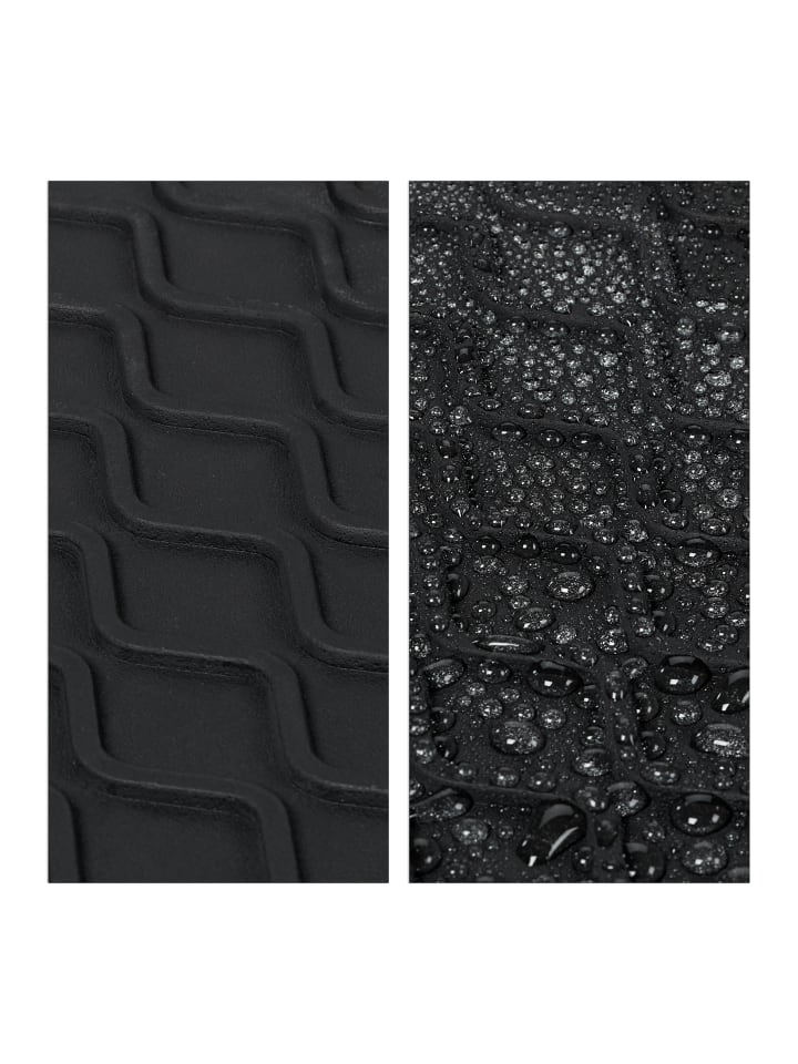 relaxdays 3 x Schuhabtropfschale in Schwarz - (B)60 x (H)3 x (T)40 cm günstig kaufen onesize