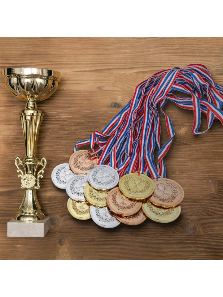 relaxdays 12 x Medaille günstig kaufen onesize
