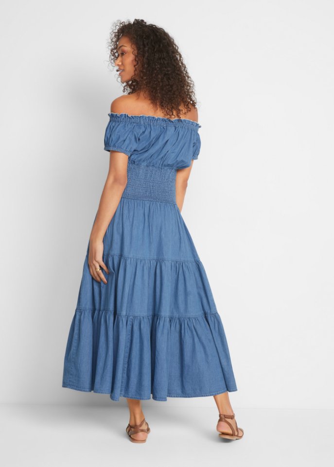 Sommer-Carmen-Kleid
