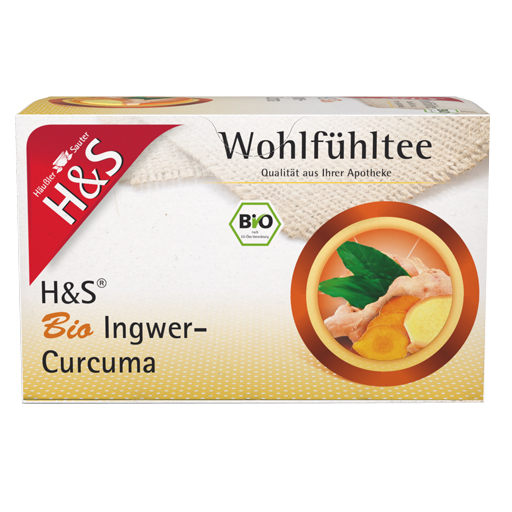 H&S Bio Ingwer-Curcuma Filterbeutel  20X1.25 g  Filterbeutel