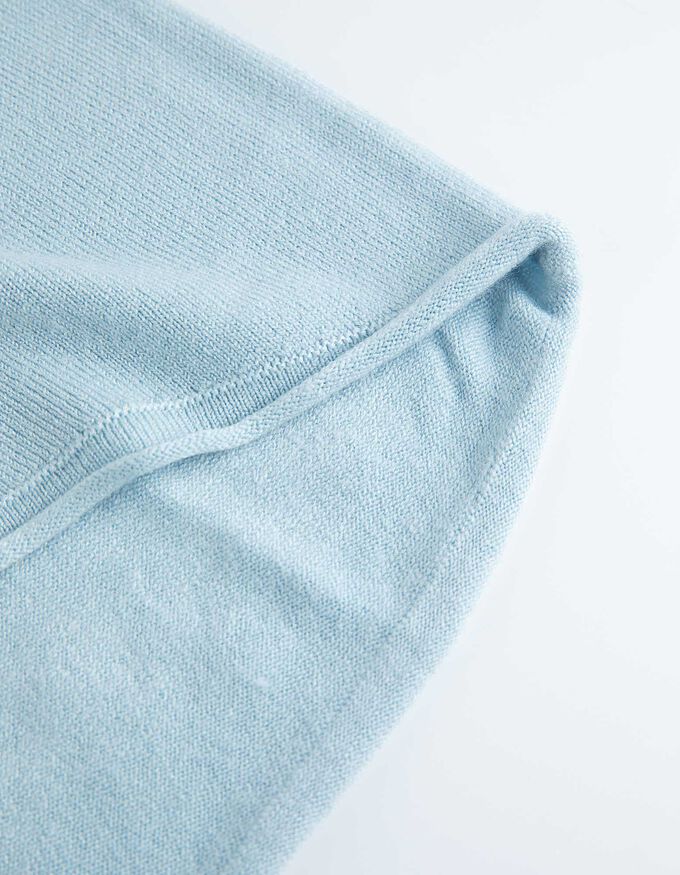 Strickpullover - Gerollte Abschlüsse