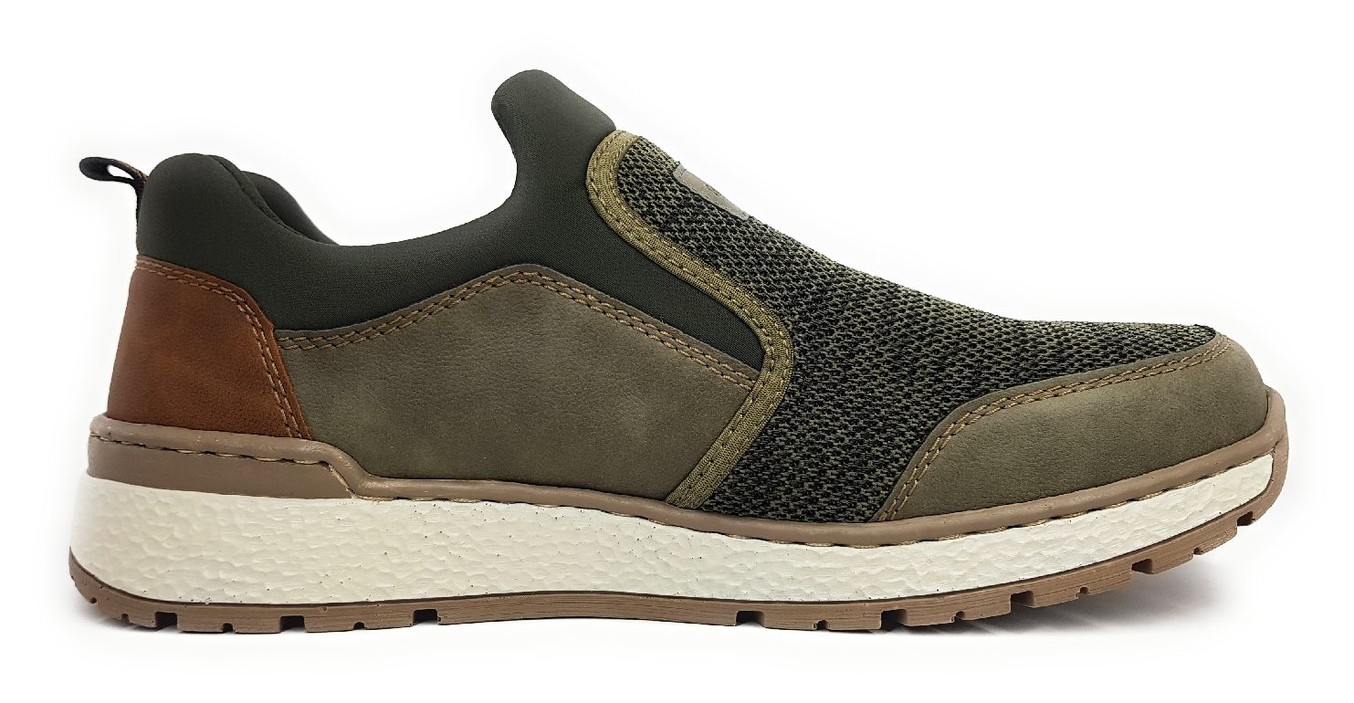 Rieker Preston B9051-54 Grün 54 olive