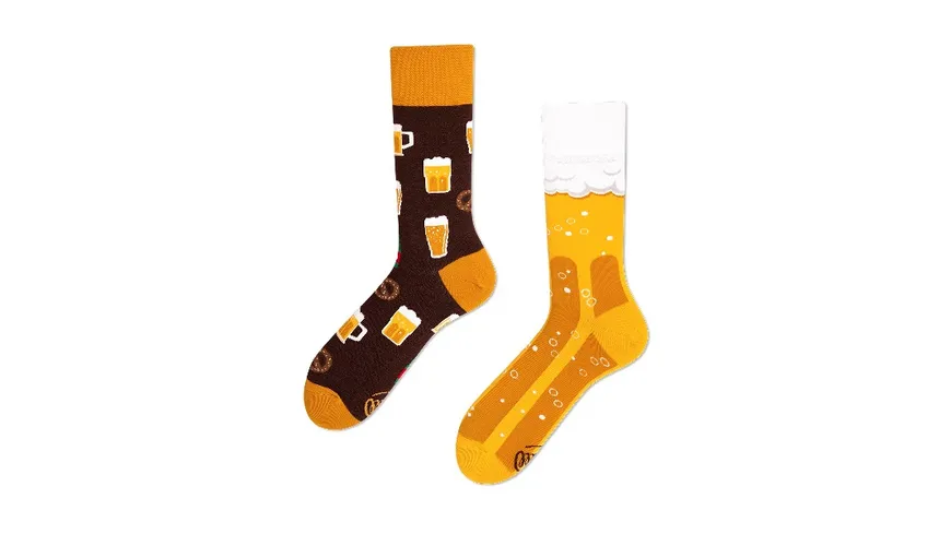MANY MORNINGS Unisex Socken Craft Beer Craft Beer Regular