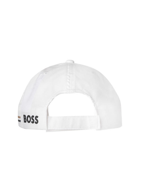 BOSS Green, Cap, Mikrofaser, weiß
