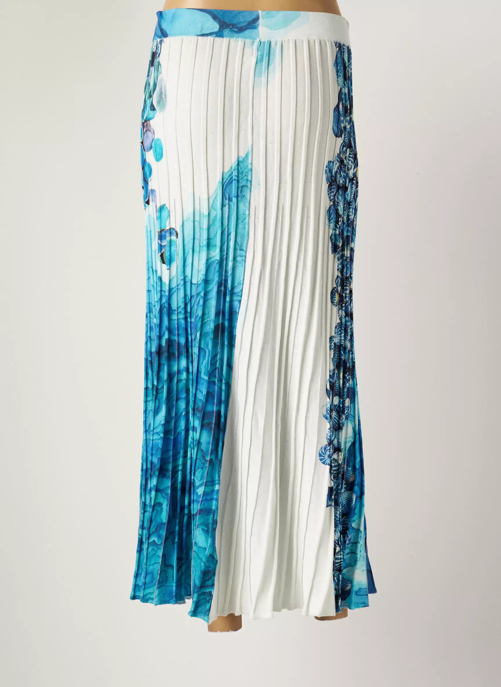 Jei S By Letizia Denaro Jupes Longues Femme couleur bleu