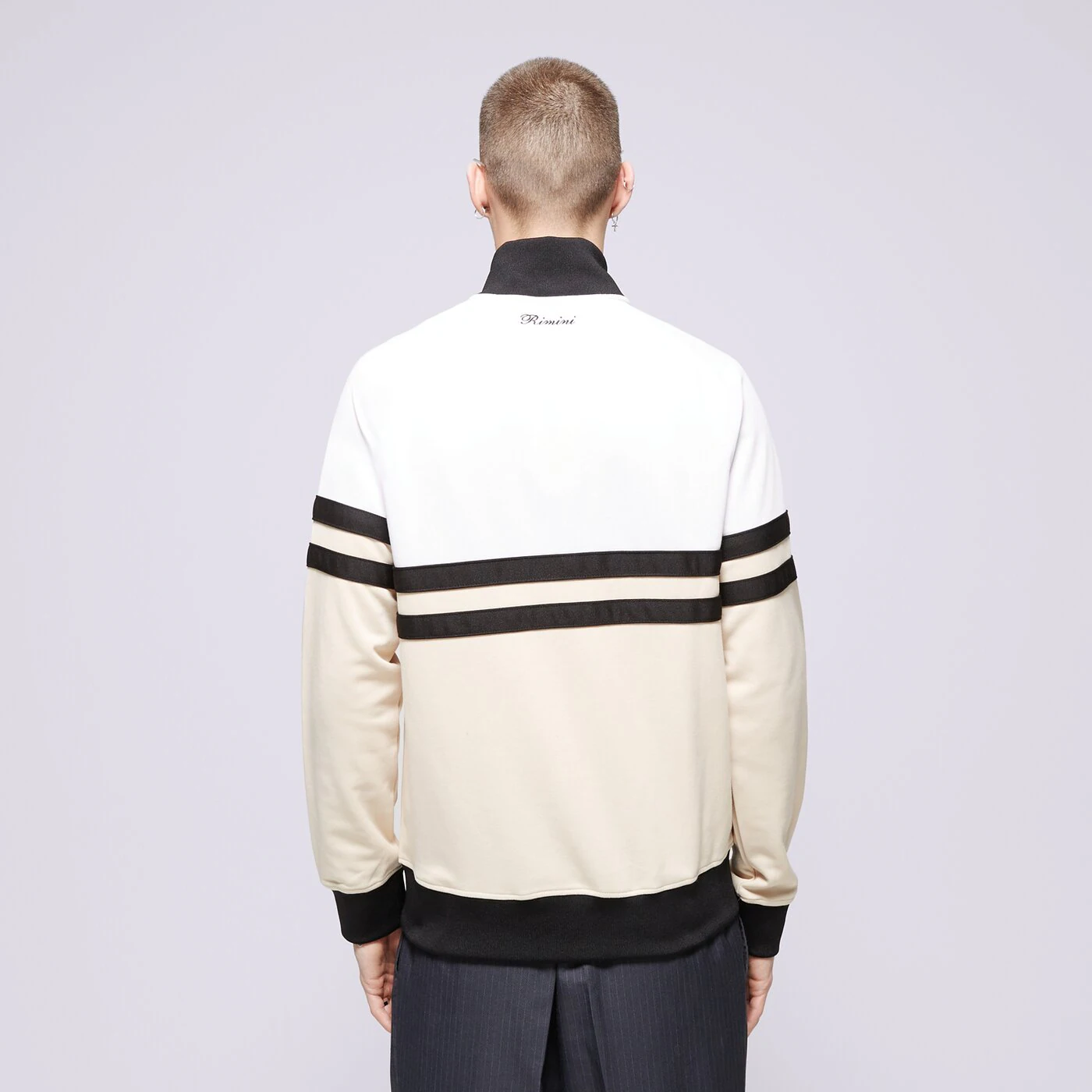 ELLESSE SWEATSHIRT MIT REIßVERSCHLUSS   RIMINI WHT/OFF WHT T Weiß