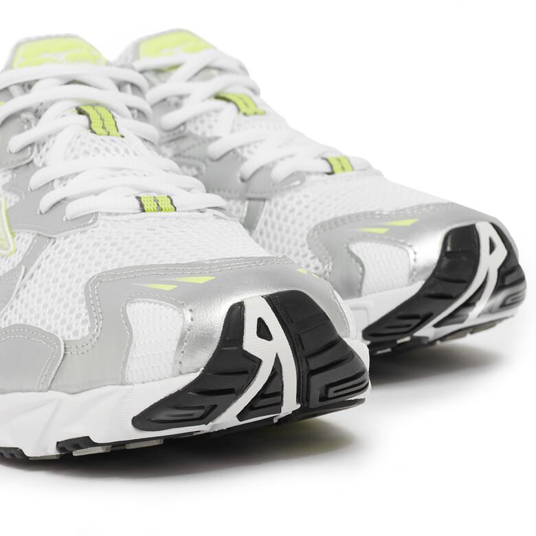 Mizuno Wave Rider 10 white/sunny lime/silver